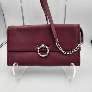 Rebecca Minkoff Burgandy Jean Bordeaux Crossbody‎ Bag